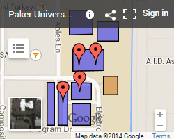 Google Map of Parker University